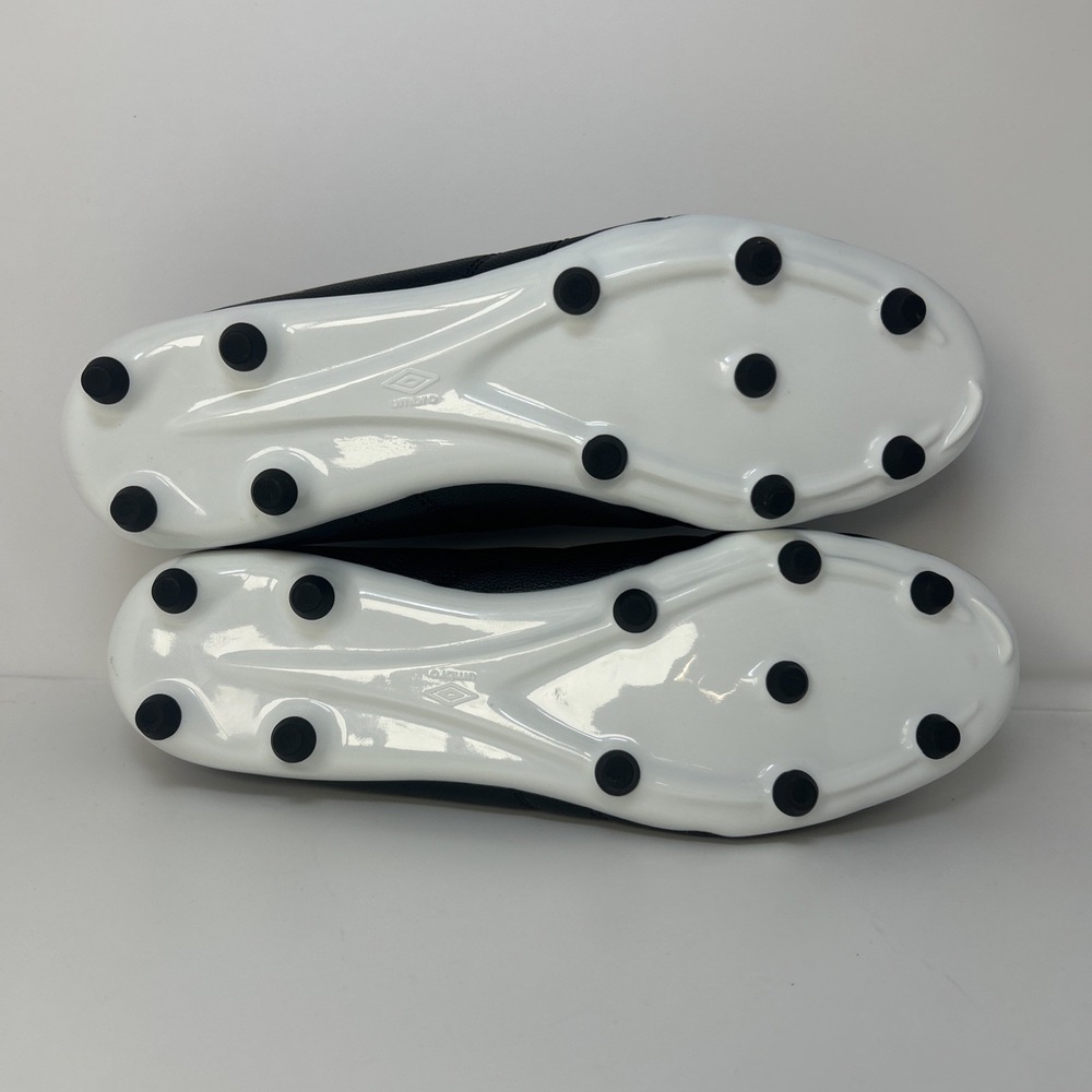 Umbro Tocco 4 League FG Soccer Cleats Men's Size 11.5‎ Black/White/Blue NIB - Picture 8 of 10